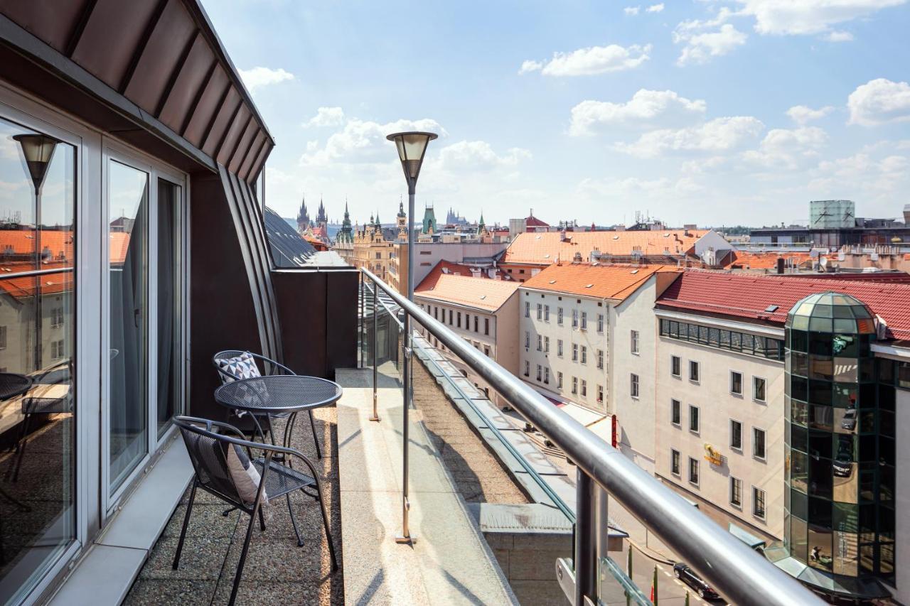 Prague Marriott Hotel Exterior photo A balcony in Munich, Germany